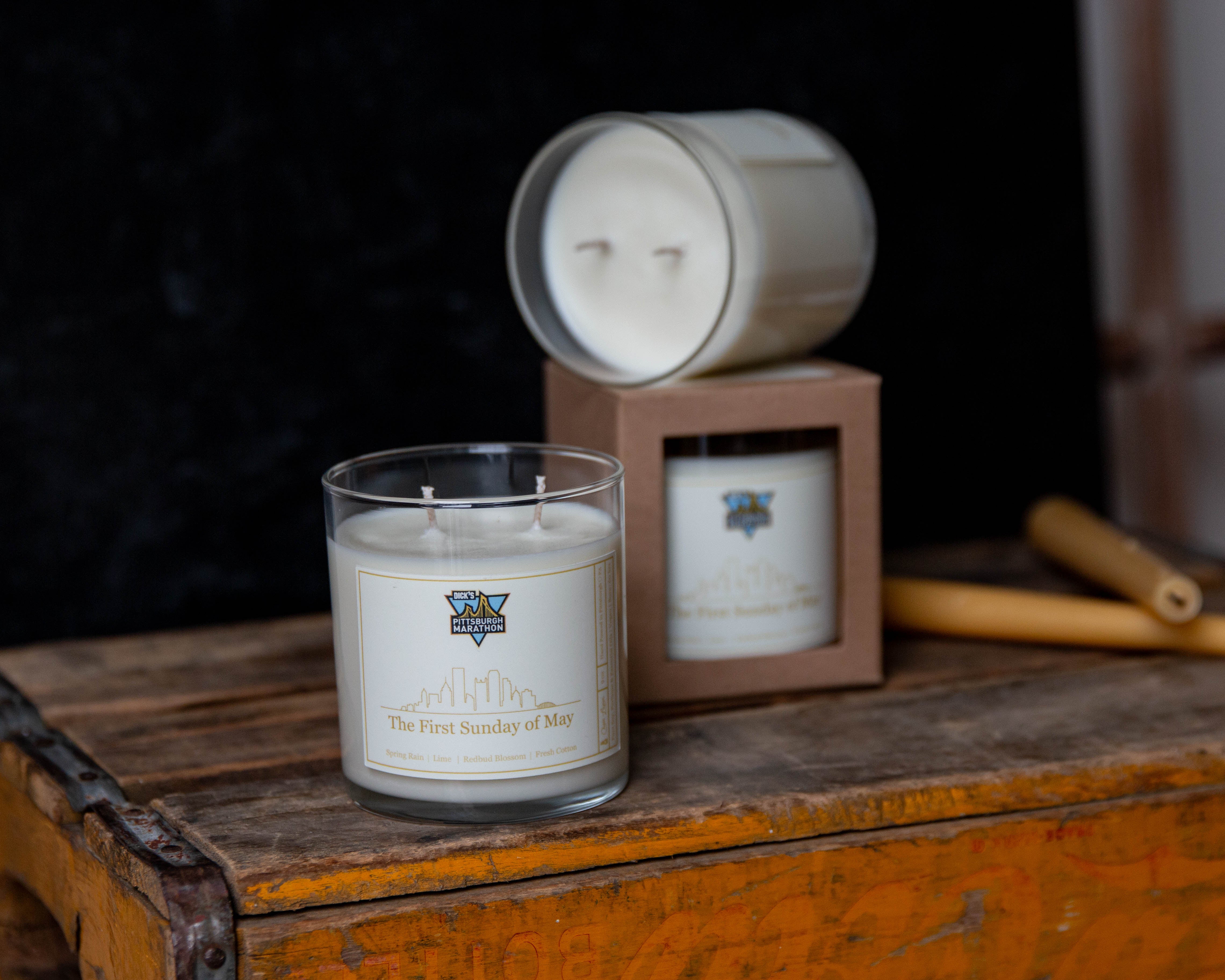 The First Sunday of May, Pittsburgh Marathon Candle – Chez Lapin