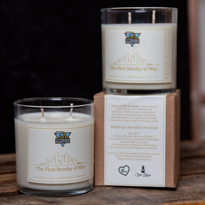 The First Sunday of May, Pittsburgh Marathon Candle